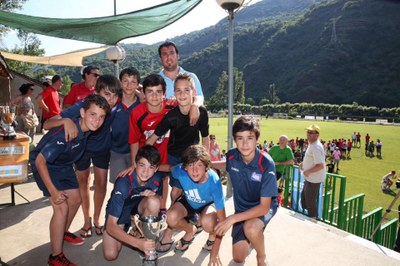 L'EDFOR infantil, al Torneig de Futbol de Rialp 2017 (Foto: Pere Pintat)