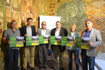 Presentació a la Diputació de Lleida del 7è Torneig de Futbol Base de Rialp