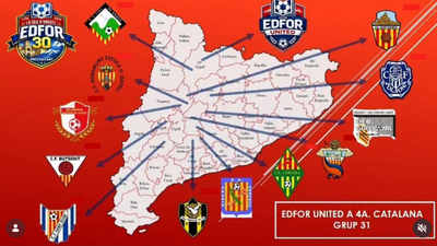 Relació de rivals de l'EDFOR en l'estrena del seu nou equip amateur a Quarta Catalana