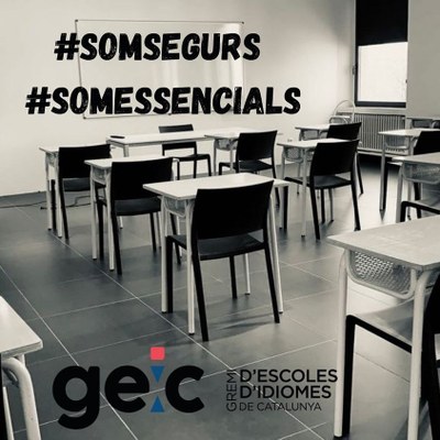 Les acadèmies privades d'idiomes reclamen reprendre l'activitat presencial