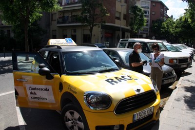 Reobertura de l'autoescola del RACC a la Seu d'Urgell (Foto: ACN)