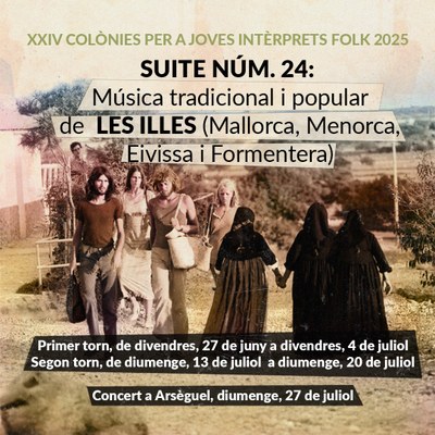 Inscripcions obertes per a les Colònies per a Joves Intèrprets Folk a Arsèguel