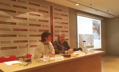 Miralles i Barniol, durant la presentació del Codi de bones pràctiques (Foto: Gencat)