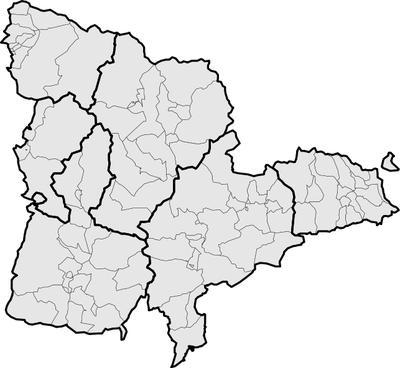 Mapa de l'Alt Pirineu i Aran (Gràfic d'arxiu/Generalitat)
