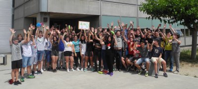 Celebració del Dia del Medi Ambient a l'Institut Aubenç d'Oliana