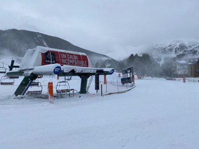Pista llarga de La Molina (Foto: FGC)