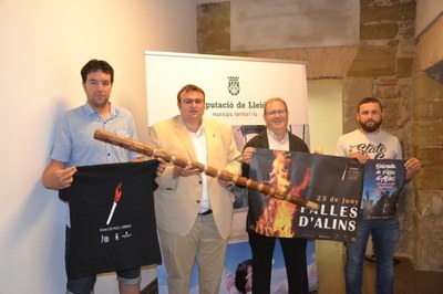 Presentació de les Falles d'Alins (Foto: Diputació de Lleida)