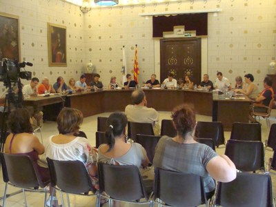 Ple municipal Agost 2012