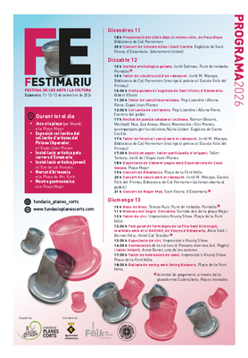 Programa del Festimariu 2026