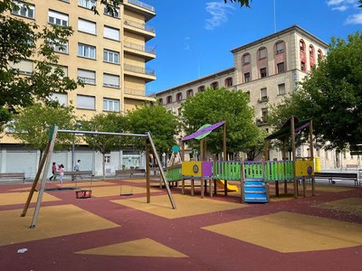 Parc infantil a la Seu