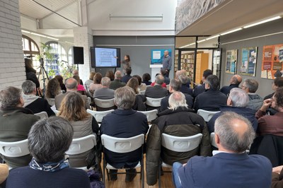 Presentació del projecte del nou Arxiu Comarcal de la Cerdanya (Foto: ACN)