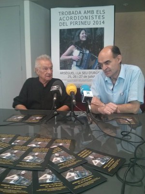 Trobada d'Acordionistes 2014 - Artur Blasco i Isidre Domenjó