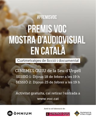 Projeccions dels Premis VOC (Òmnium Cultural)