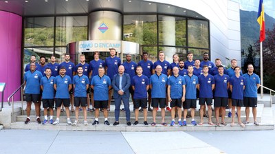 El Barça Lassa d'handbol, al Comú d'Encamp