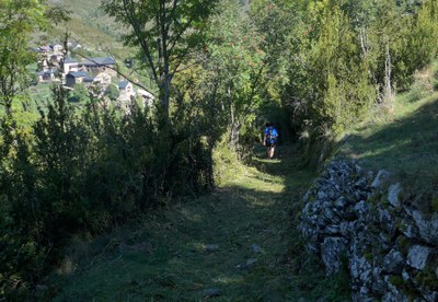 Sender a les Valls d'Aguilar
