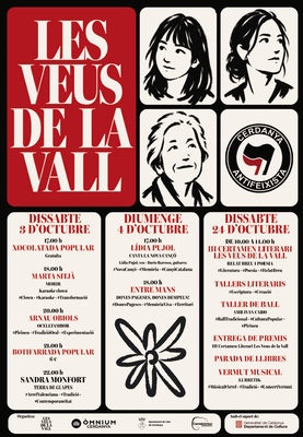 Programa del festival Les Veus de la Vall