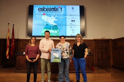 Presentació de l'Esbaloia't 2025 (Foto: Diputació de Lleida)