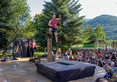 Espectacle 'Encore plus', a l'Esbaiola't 2021 (Foto: ACN)