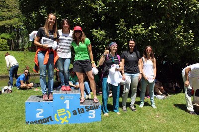 Podi femení de l'Escanyabocs de Ferro 2017 (Foto: Ajuntament de la Seu)