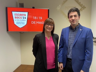 Bàrbara Romeu i Joan Barrera presenten l'Escanyabocs 2024