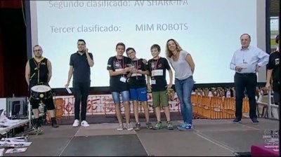 Lliurament de premis de la final estatal de la WRO 2018