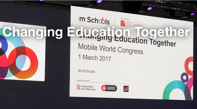 Jornada 'Changing Education Together' al Congrés Mundial de Mòbils