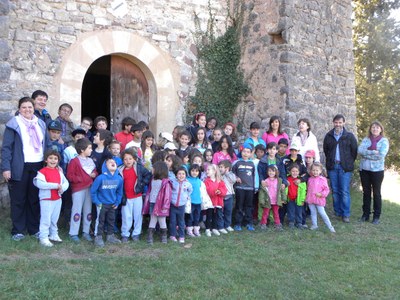 Escola Arnau Mir de Tost - Apadrina un monument 2014