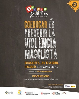 Xerrada de l'Escola de Famílies de la Seu