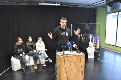 Presentació de la Sala l'Única, a l'Escola de Teatre de la Seu d'Urgell