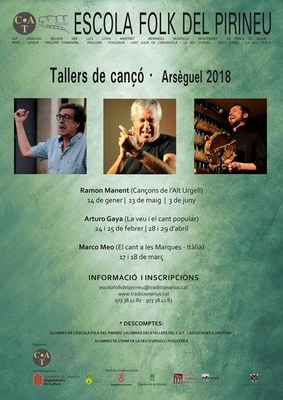 Tallers de cançó a l'Escola Folk del Pirineu