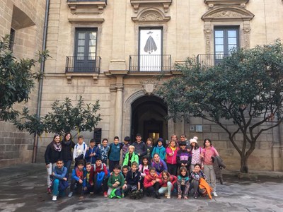 Visita de l'Escola Miret i Sans d'Organyà al Museu de Solsona