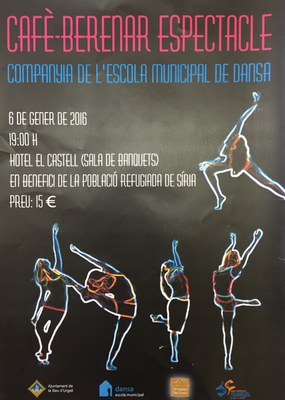 Cafè-Benerar Espectacle de l'Escola Municipal de Dansa