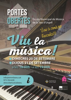 Jornades de portes obertes a l'EMM