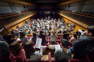 L'EMM prendrà part en el Concert de Santa Cecília d'Andorra (Foto: Àlex Tena)