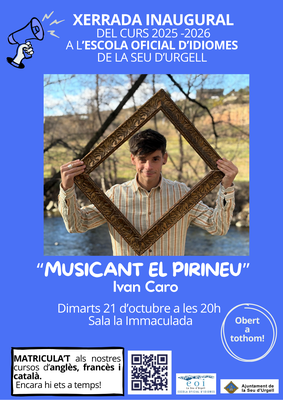 Xerrada inaugural de la Setmana Cultural de l'EOI de la Seu