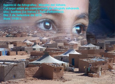 Espai LaVansa - Cartell exposició Sàhara