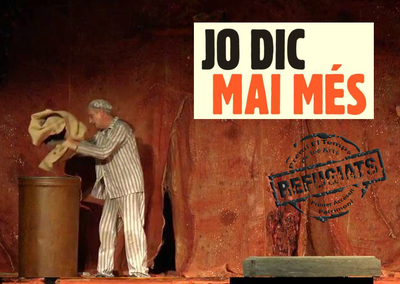 Espectacle 'Jo dic mai més' a la Seu d'Urgell, en el marc de l'exposició 'Refugiats. Andorra: país d’acollida' 
