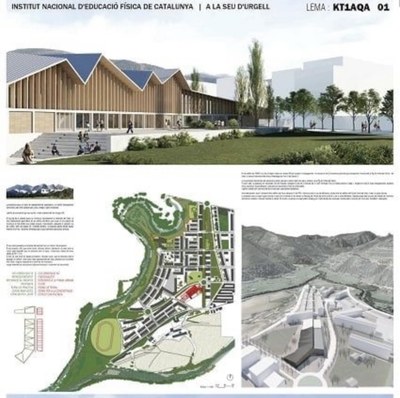 Projecte per al nou edifici d'INEFC a la Seu d'Urgell