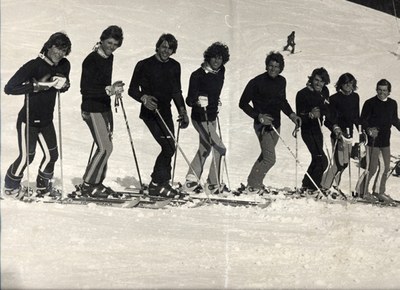 Esquí a la Molina als anys 70 (FCEH)
