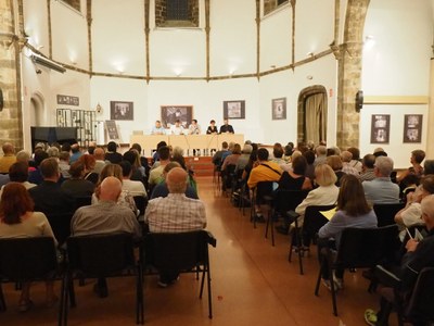 Inauguració de l'exposició sobre el Fons Josep M. Esclusa