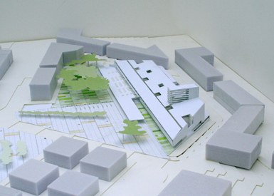 Hospital Transfronterer de la Cerdanya - Maqueta