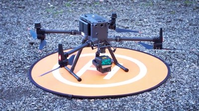 L'ICGC incorpora un dron amb un sensor d'última generació per optimitzar la prevenció de riscos geològics a Catalunya (Foto: ICGC)