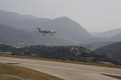 Aeroport Andorra-La Seu d'Urgell (Foto d'arxiu/ACN)