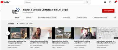 Canal de l'IECAU a YouTube