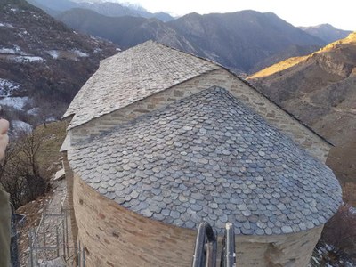 Ermita de Santa Maria de la Serra, a Farrera (Foto: ACN)
