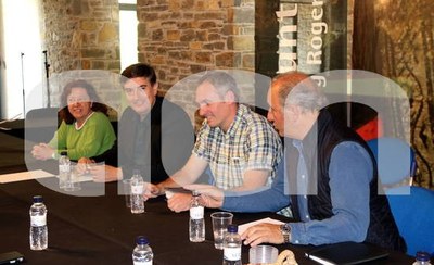 Reunió entre Miquel Àngel Cullerés i institucions del Pallars Sobirà (Foto: ACN)