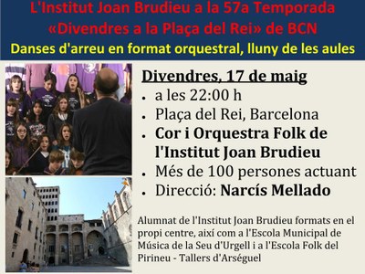 Institut Joan Brudieu - Plaça del Rei 2013
