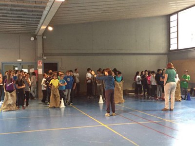 Acollida als nous alumnes de 1r d'ESO a l'Institut Joan Brudieu