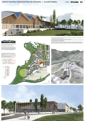 Projecte de l'edifici INEFC Pirineus