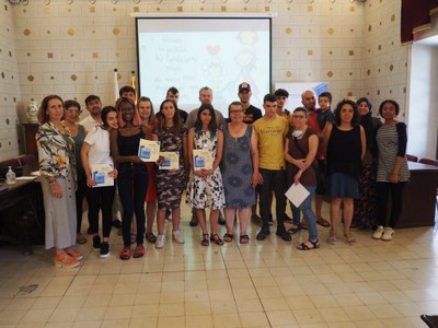 Lliurament de diplomes del PFI-PTT de la Seu per a auxiliar d'activitats forestals